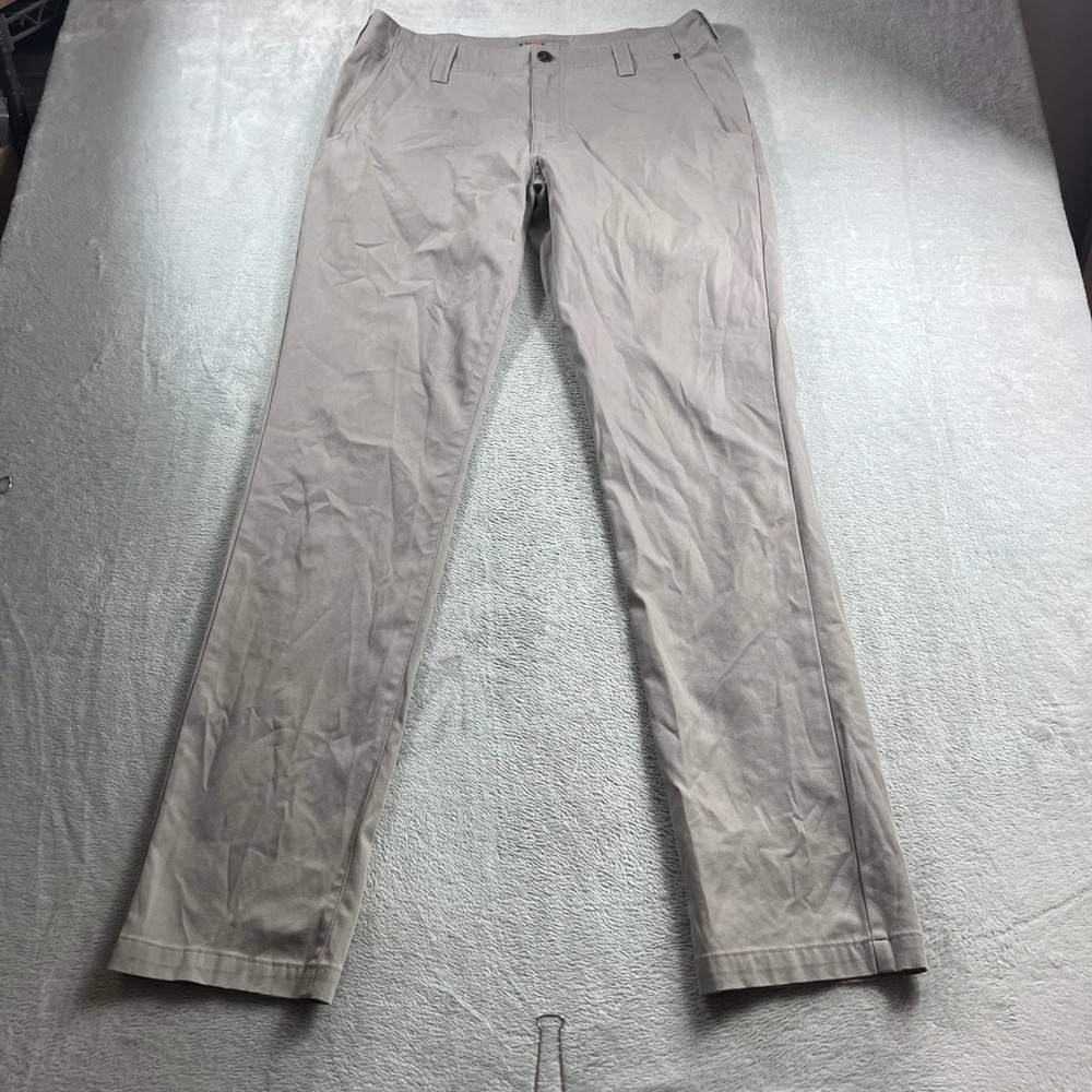 5.11 Tactical Mens Edge Chino Pants Grey 33x36 74481-082 Outdoor Work Trousers